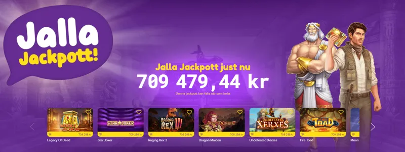 Jalla casino login